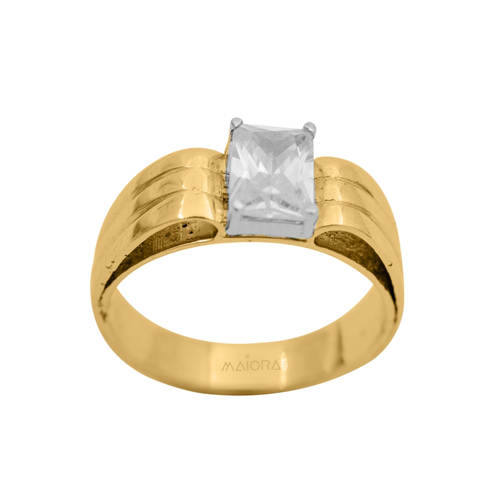Gold With Diamond Ring MDGR16