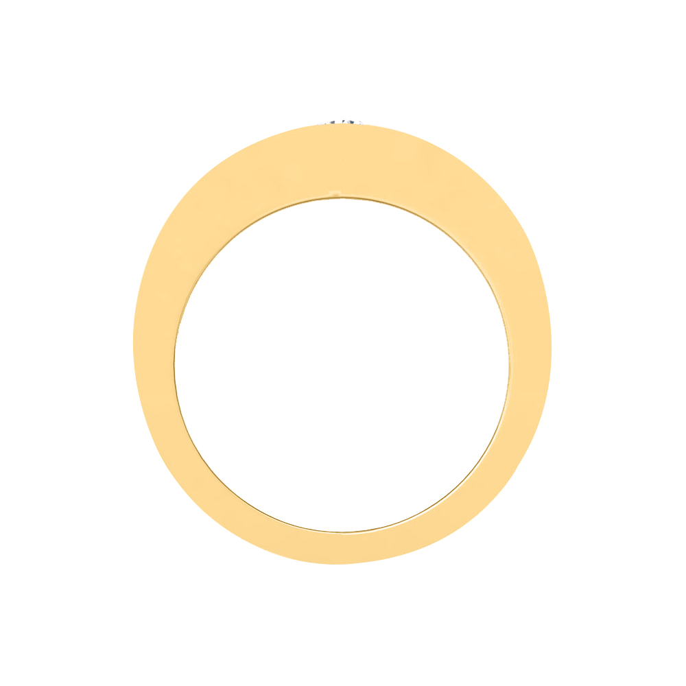Solitaire diamond gold ring mdgr1 - Image 4