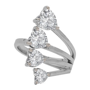 14k Gold Diamond light weight Ring MDR175
