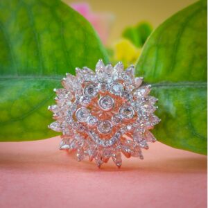 Diamond modern ring mdr137