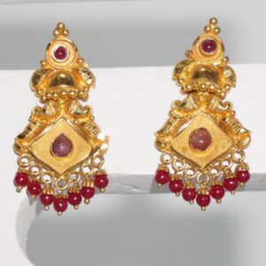 916 gold earrings for women