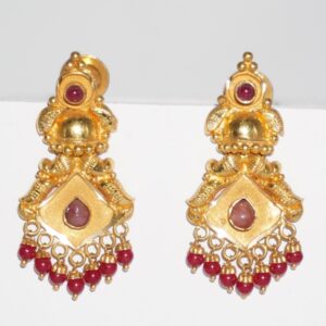 916 gold earrings for women