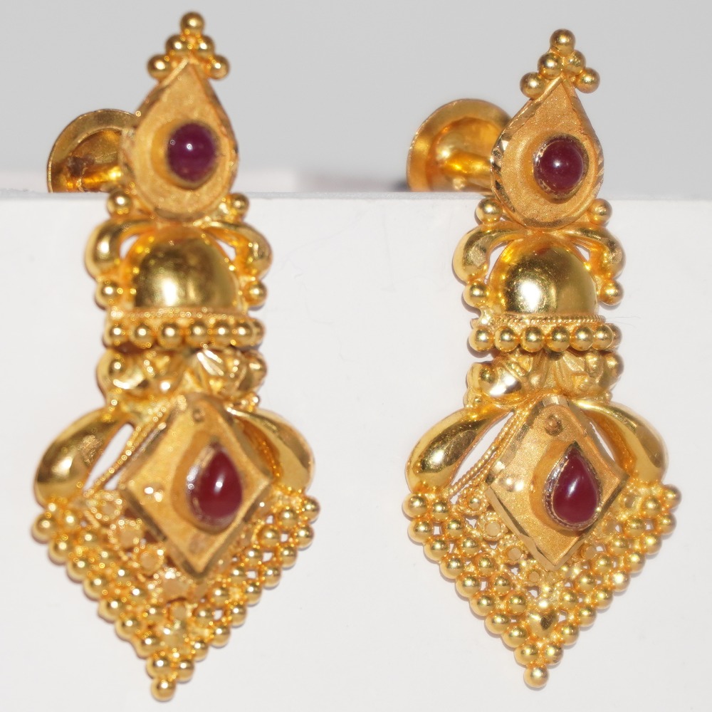 22kt Yellow Gold Handmade Design For Women