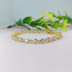 Gold Diamond Fancy Bracelet