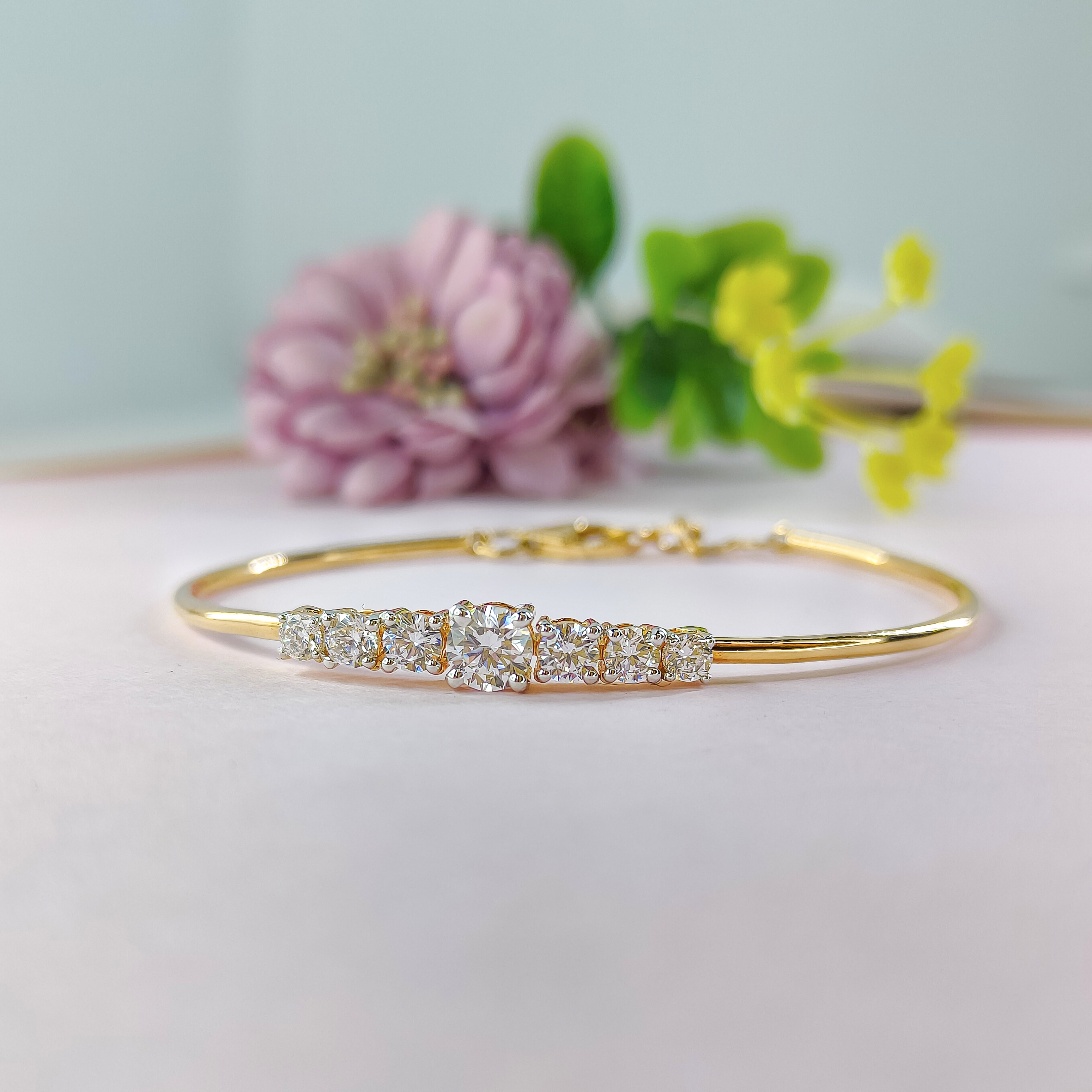 Gold Classic Diamond Bracelet