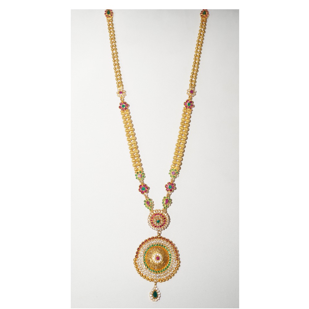916 gold fancy long hara