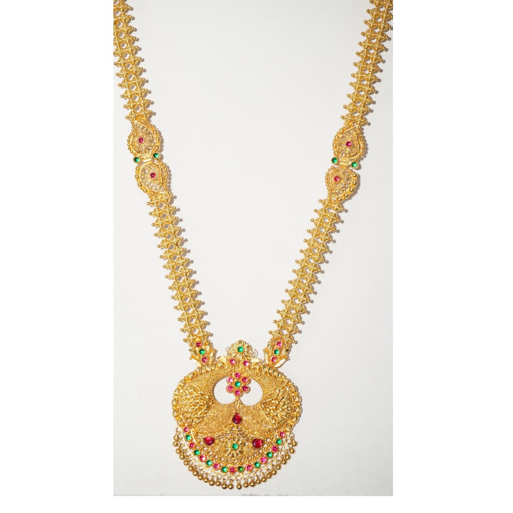 916 gold classic  bridal set for women