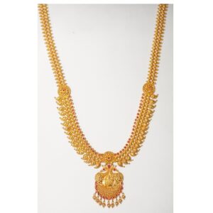 22kt yellow gold modern  design long hara for women