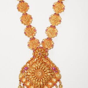 916 gold fancy long Set for ladies