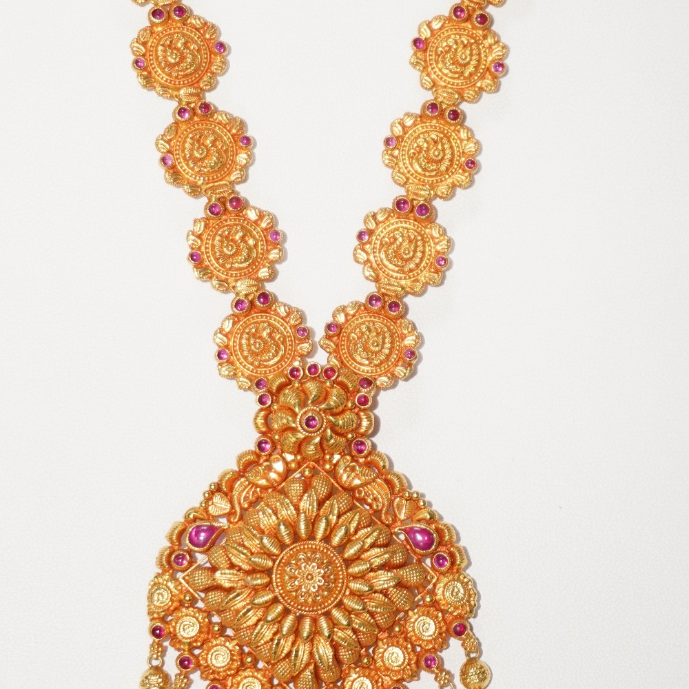 916 gold fancy long Set for ladies - Image 3