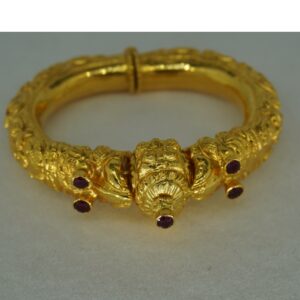 22kt gold fancy baby kada