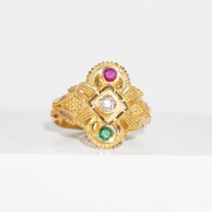 916 gold Stone ring for women