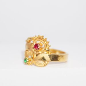 916 gold traditional ring for women