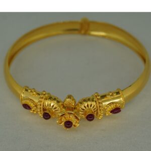 916 Gold Fancy Bangles For Women