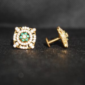 916 Gold Fancy earrings
