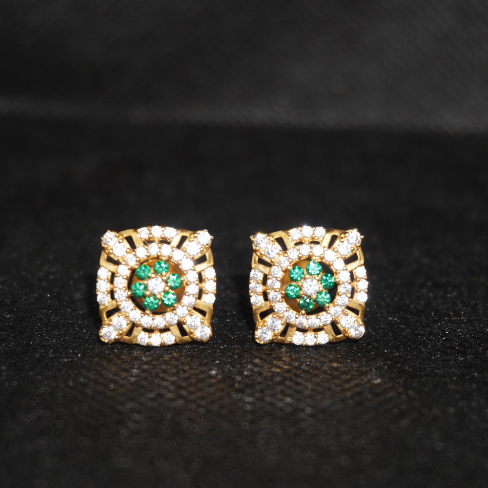 916 Gold Fancy earrings