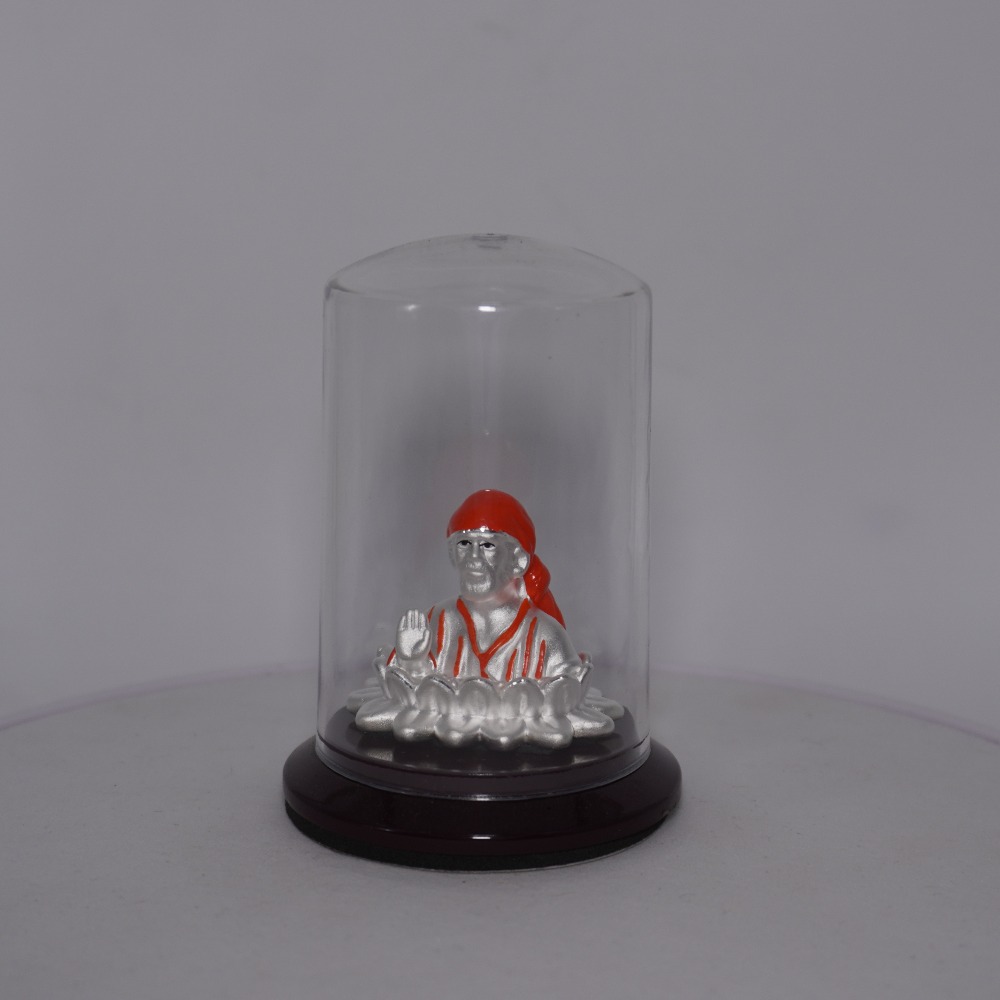 999 Sliver Sai baba idol