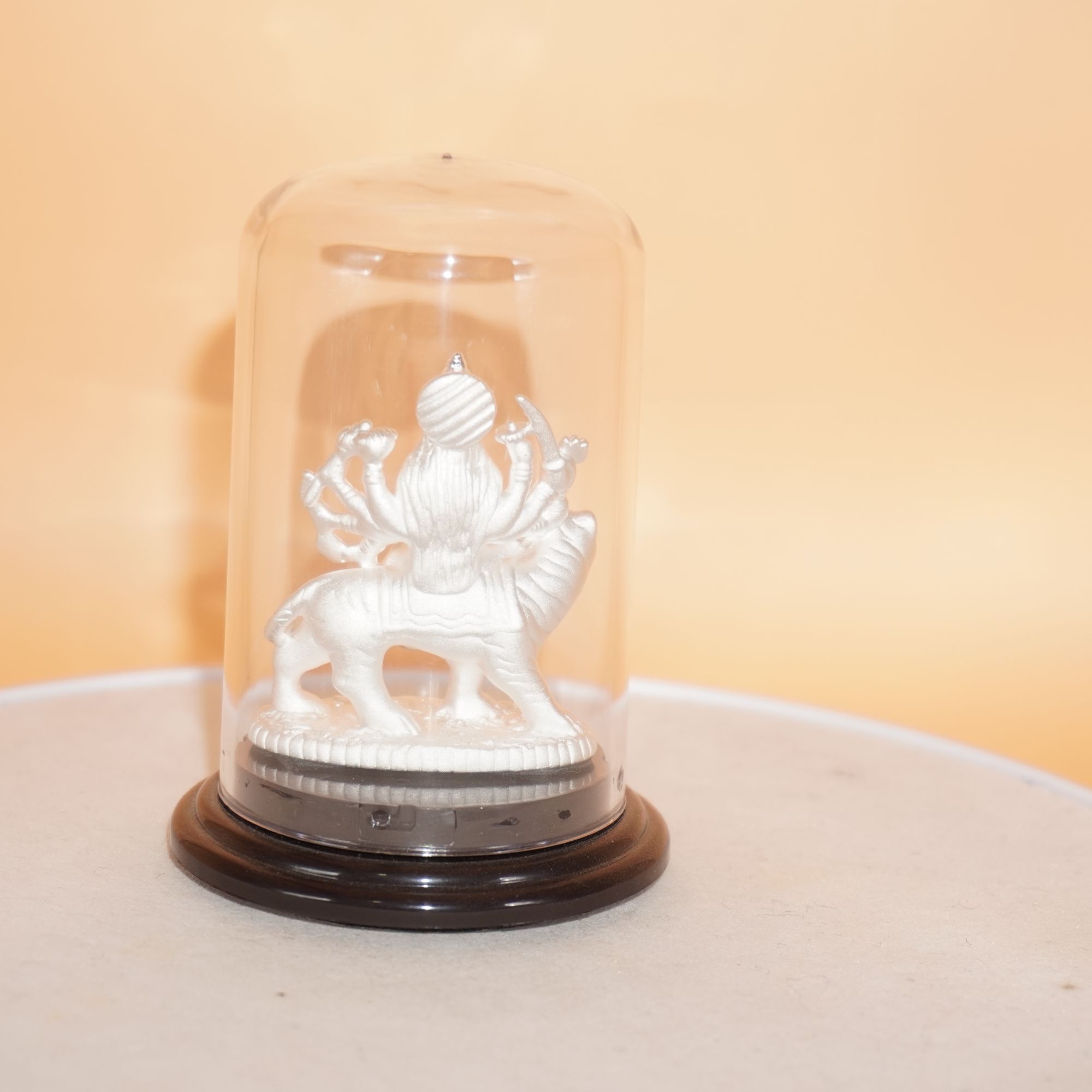 925 silver ambe maa idol - Image 2