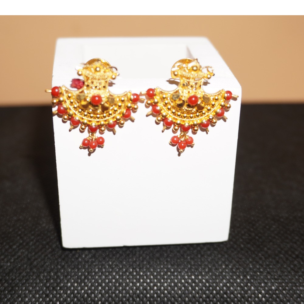 916 Gold Classic Earrings