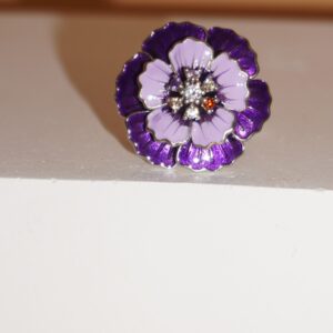925 Silver Meenakari Ladies Ring