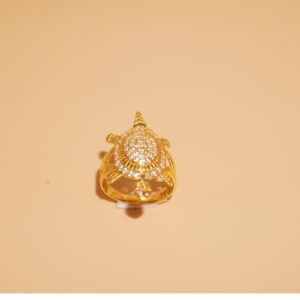 22 kt yellow Gold tortoise classic Ring