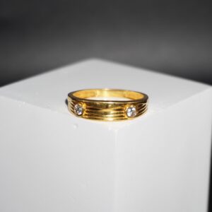 Trending Plain Gold Rings 12R45