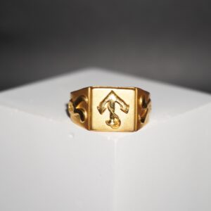 Plain Traditional Gold Ring