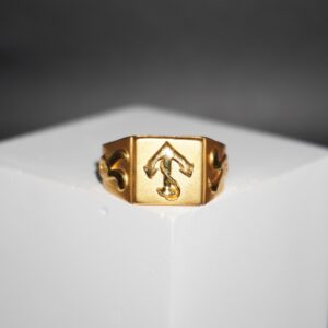 Plain Traditional Gold Ring