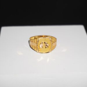 916 Gold Elegant Rings 233R12