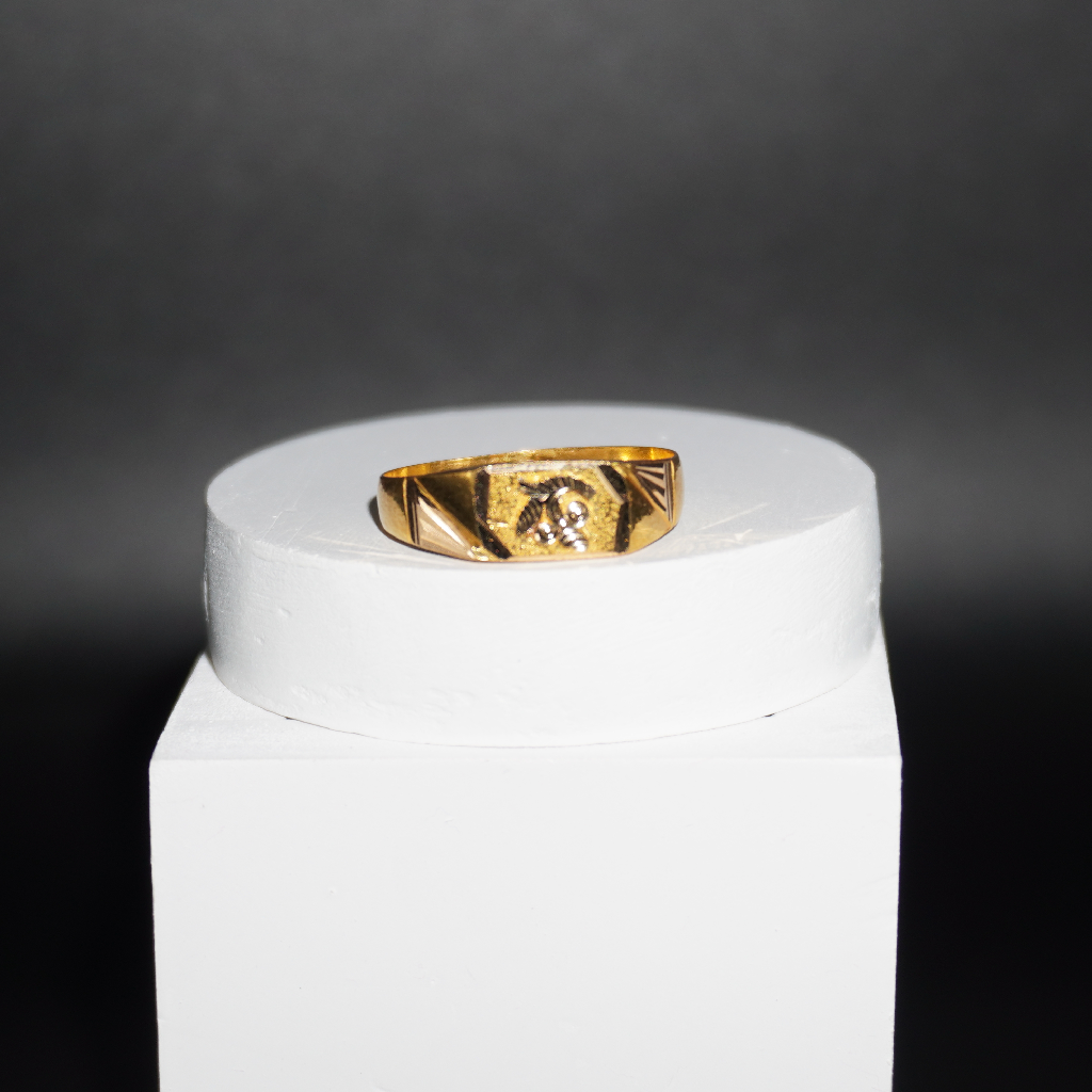 22k Gold Plain  Ring