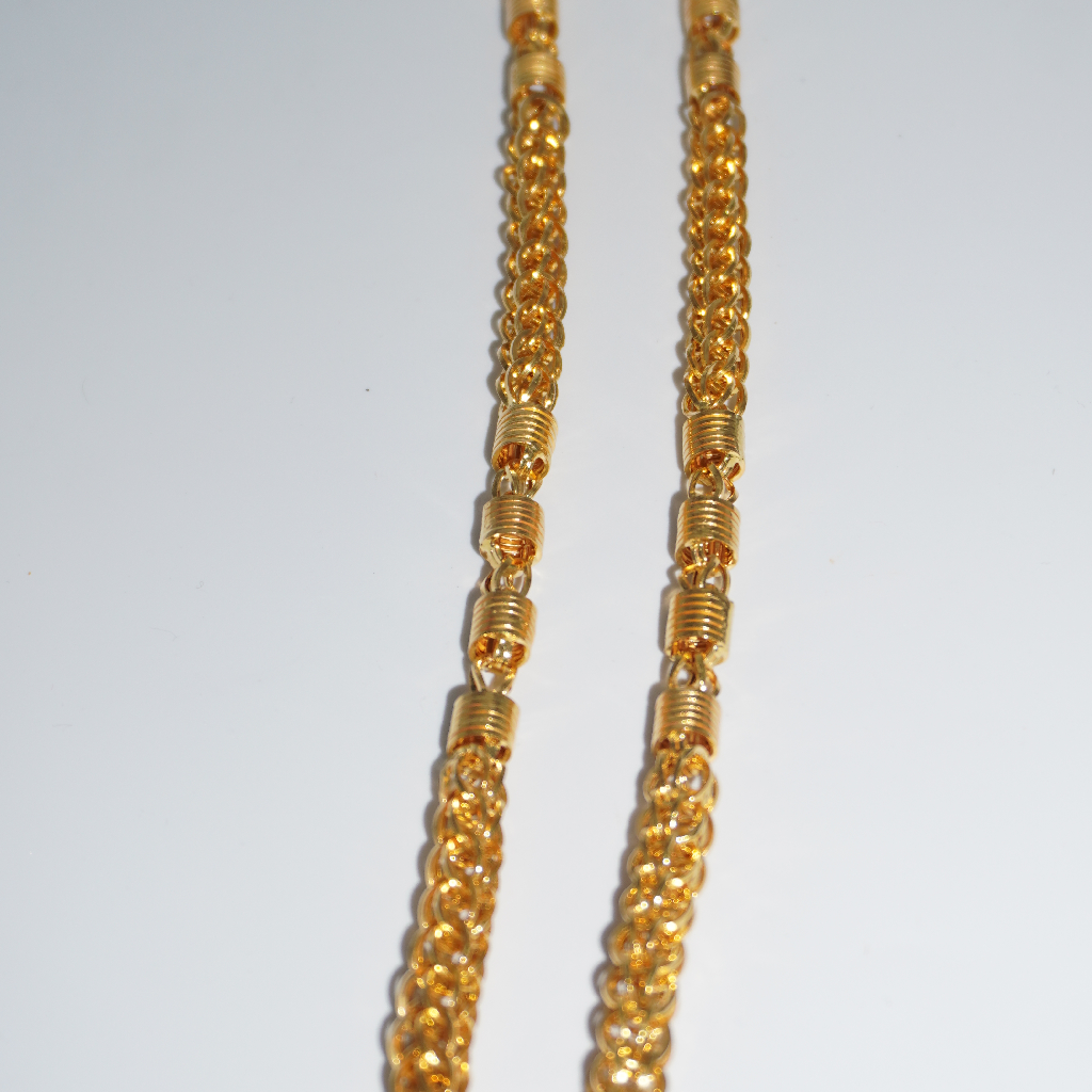 916 Gold Fancy Chain For Men's