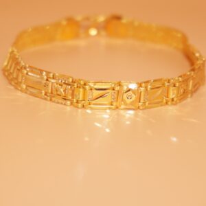 22k Gold Modern Design Bracelet