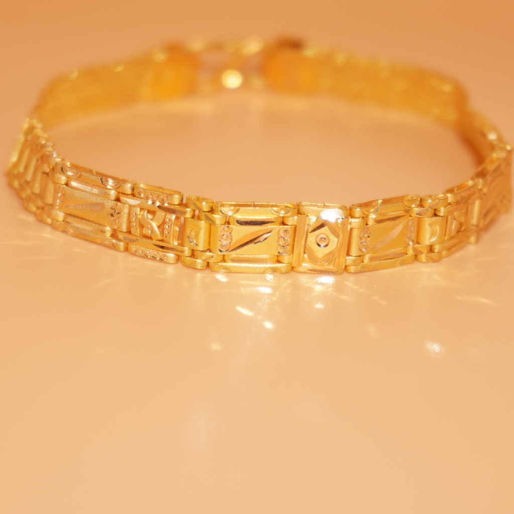 22k Gold Modern Design Bracelet