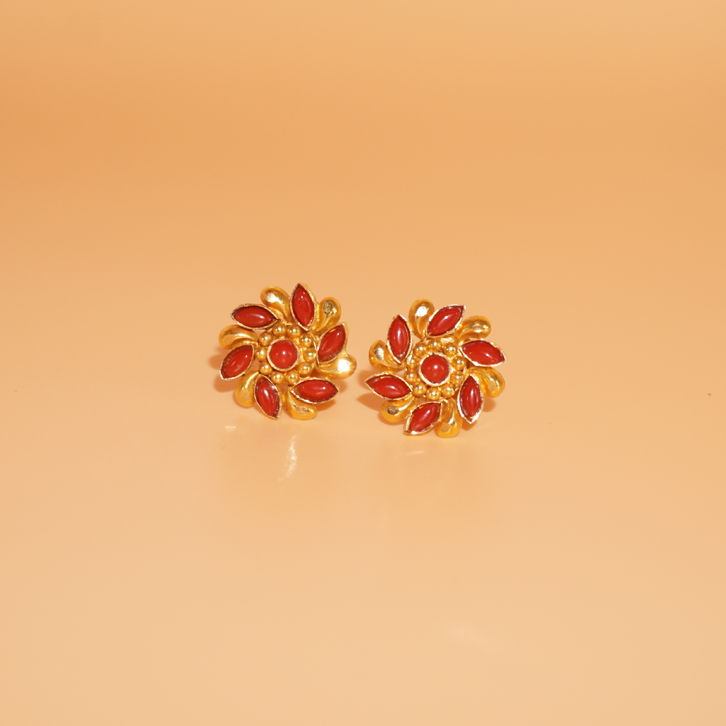 22k Yellow Gold Earrings