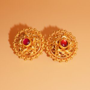 916 Gold Antique Earrings