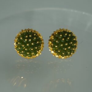 916 Gold Fancy Earrings