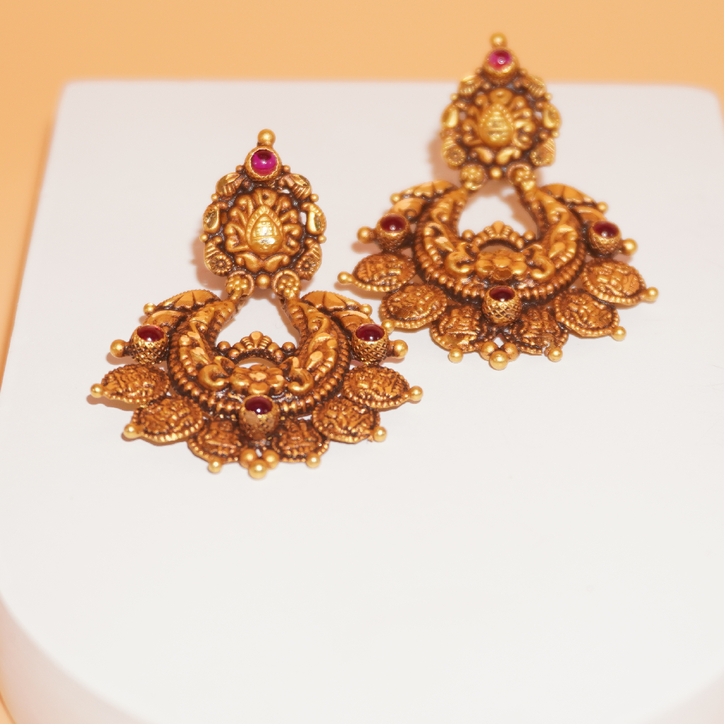 916 Gold Earrings 650R8