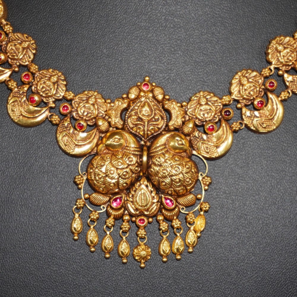 916 Gold Handmade Necklace 644R13