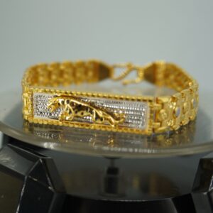 22k Yellow Gold Men Bracelet