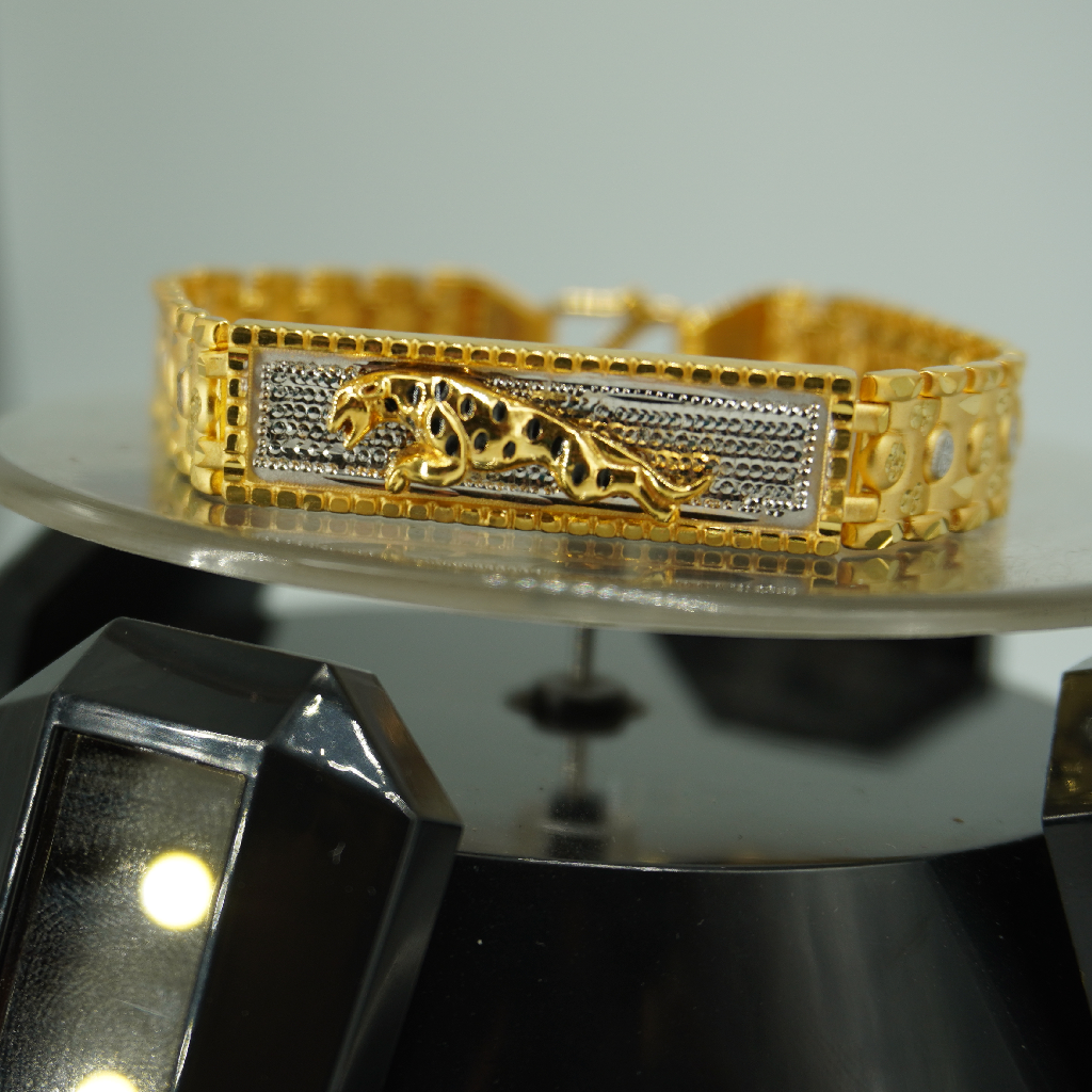 22k Yellow Gold Men Bracelet