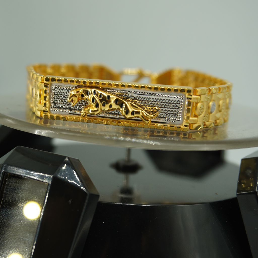 22k Yellow Gold Men Bracelet