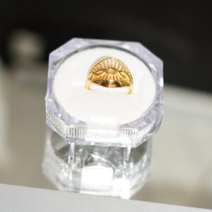 22k Plain Gold Infinity Design  Ring