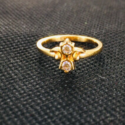 WHITE STONE Ring