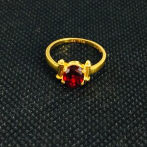 916 Gold Plain Traditional Ring