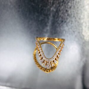 916 Gold And Diamond  traditional Ring