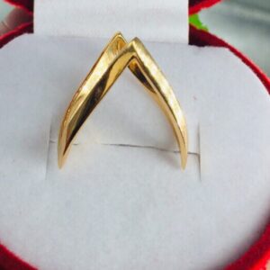 22k Gold Plain traditional Ring