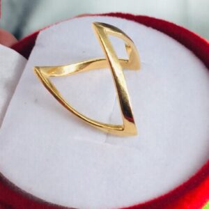 22k Gold Plain traditional Ring