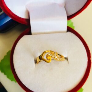 Gold Casting Ladies Ring
