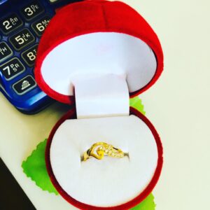 Gold Casting Ladies Ring