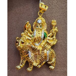 18K Gold Ambe Maa Pendant